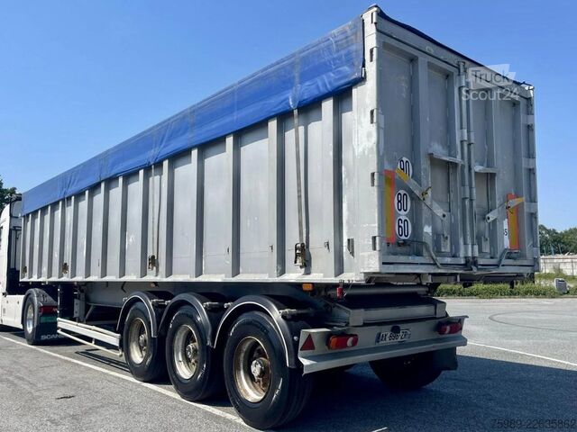 شاحنة قلابة Fruehauf grain transport 46m 3 3 axels , ABS