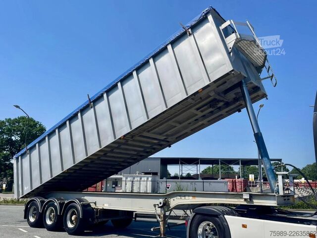 شاحنة قلابة Fruehauf grain transport 46m 3 3 axels , ABS