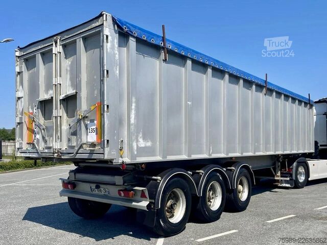 شاحنة قلابة Fruehauf grain transport 46m 3 3 axels , ABS