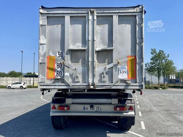شاحنة قلابة Fruehauf grain transport 46m 3 3 axels , ABS