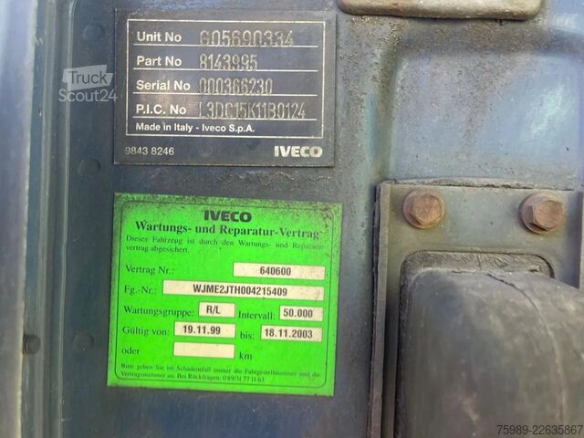 منصة التحميل Iveco Eurostar 440.42 EURO 2 ! Manual injection