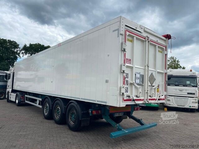 شاحنة قلابة Socari 69m3 left side opens, self pump tyres,  etc