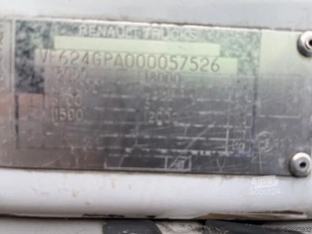 Standard-SZM Renault Premium 460 2 FUEL TANK,  FRIGO, EURO 5