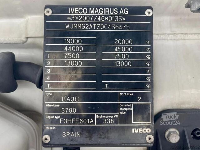 Standard-SZM Iveco S-WAY 460 CNG, RETARDER, ACC