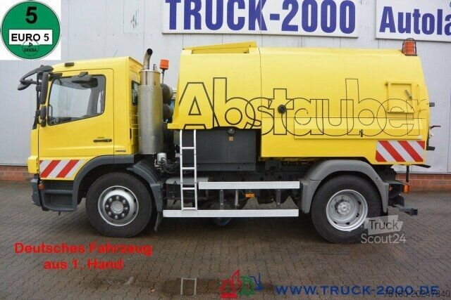 Vejfejemaskine Mercedes-Benz Atego 1524 Bucher Johnston VS650 Deutsches Gerät