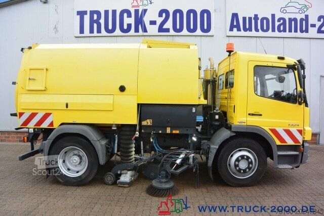 Vejfejemaskine Mercedes-Benz Atego 1524 Bucher Johnston VS650 Deutsches Gerät