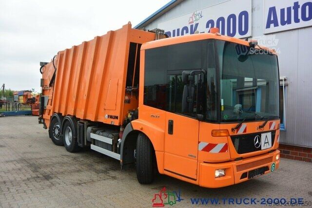 Skraldevogn Mercedes-Benz Econic 2633 Faun Variopress 522 Zöller Schüttung