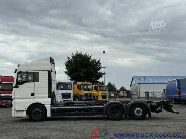 Samochód z wymienną zabudową MAN TGX 26.480 XLX Haus Bett hydr Hub Multi Wechsler