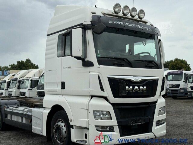 Samochód z wymienną zabudową MAN TGX 26.480 XLX Haus Bett hydr Hub Multi Wechsler