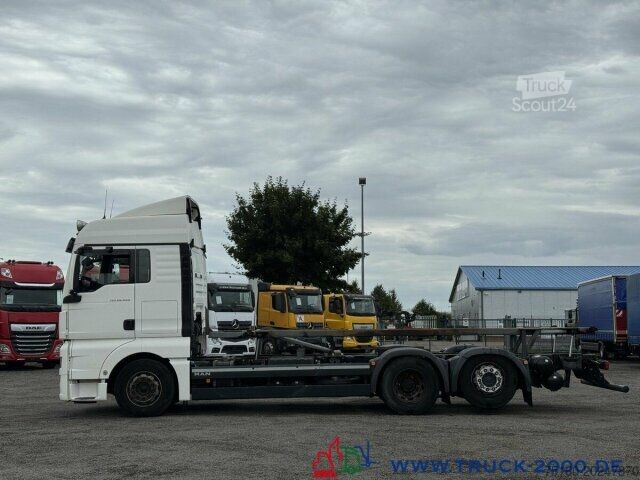 Samochód z wymienną zabudową MAN TGX 26.480 XLX Haus Bett hydr Hub Multi Wechsler