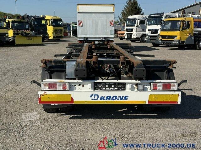 Priklopnik z menjalnim šasijem Krone AZ18 Box Carrier - Luft - BPW Achsen
