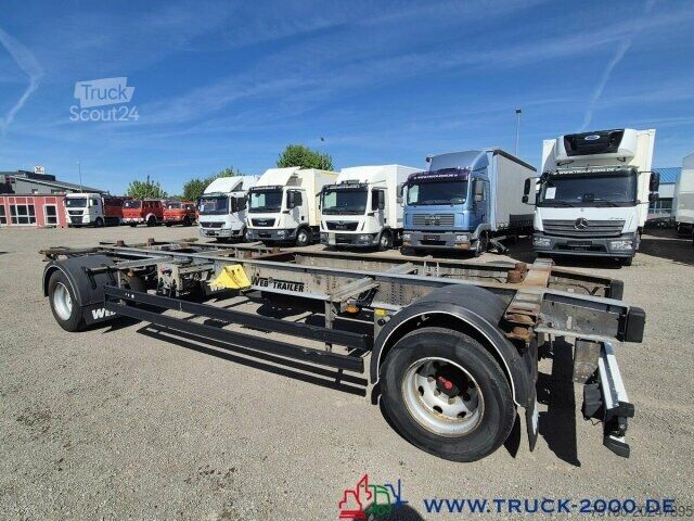 Anhänger-Wechselfahrgestell Web-Trailer 18 Box Carrier - Luft - SAF Achsen