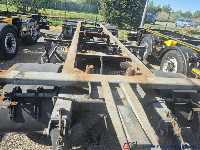 Remorcă cu șasiu interschimbabil Web-Trailer 18 Box Carrier - Luft - SAF Achsen