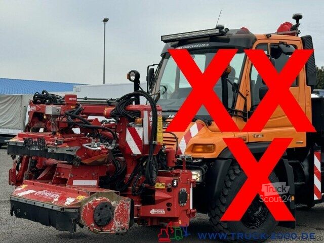 Faucheuse Unimog Dücker Mähkombination RSM Mäher Ausleger DUA800
