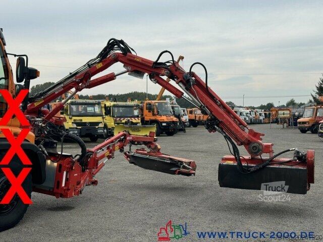 Faucheuse Unimog Dücker Mähkombination RSM Mäher Ausleger DUA800