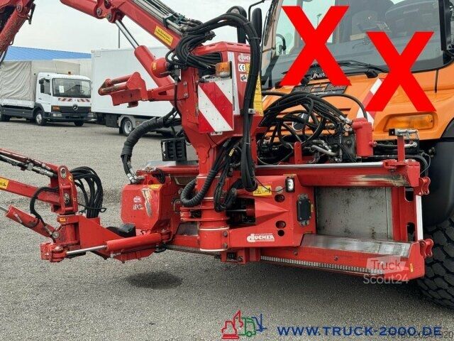 Faucheuse Unimog Dücker Mähkombination RSM Mäher Ausleger DUA800