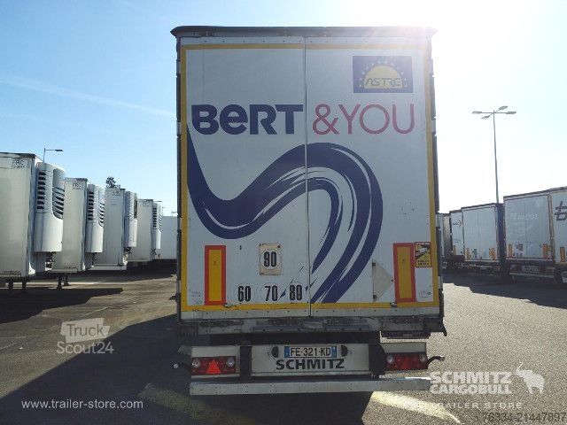 Auflieger mit Pritsche & Plane Schmitz Cargobull Semitrailer Curtainsider Standard