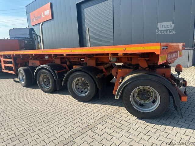 Platformas piekabe Nooteboom OVB-73-04 73 tons Ballast trailer / 4 axles / 3...