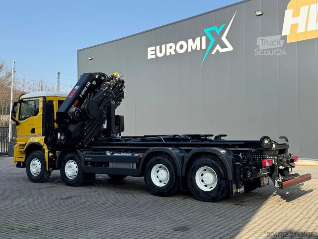 Haakarmsysteem MAN TGS 35.520 TGS 35.520 8x4  Abrollkipper + Kran ...
