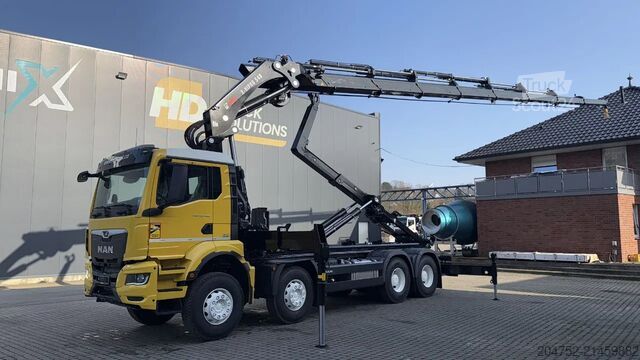 Systém ramene s hákem MAN TGS 35.520 TGS 35.520 8x4  Abrollkipper + Kran ...