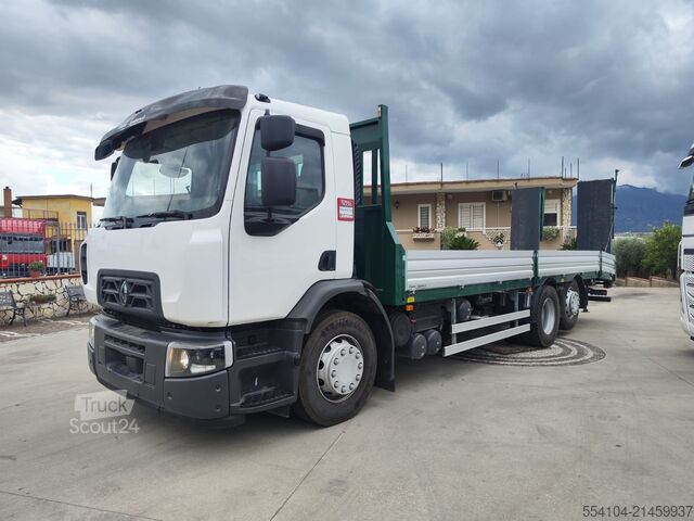 Трал с гидравлическими аппарелями и лебедкой Renault D 26