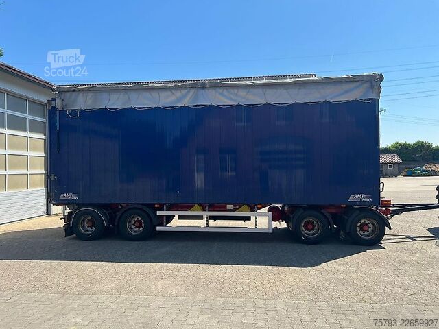 Remorcă basculantă MTDK 58m² Heckkipper DE Zulassung/TÜV