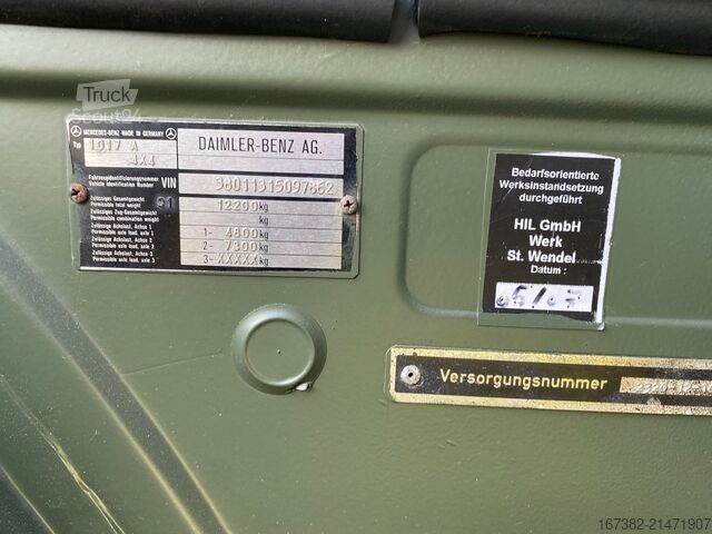 MERCEDESBENZ 1017 4X4 ex leger gereviseerd MercedesBenz 1017 4X4 ex army reconditioned