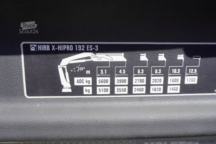 Plataforma com grua Mercedes-Benz Arocs 1833 4x2 / 50 tho. km! / HIAB