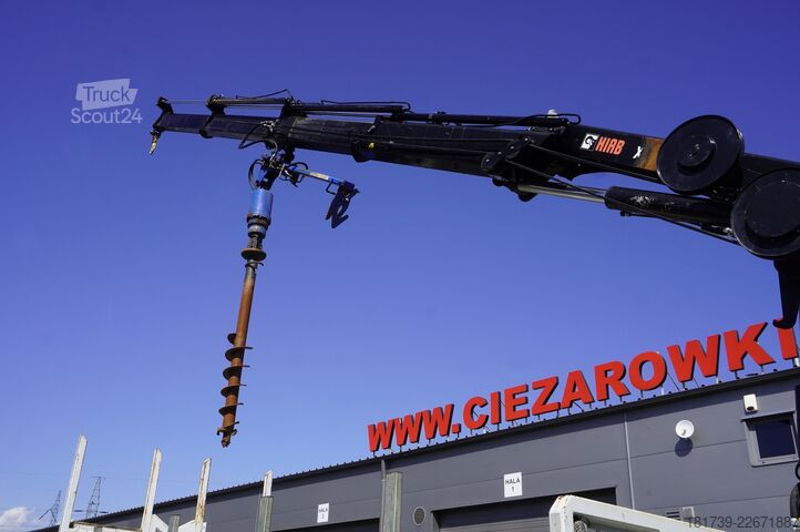 Plataforma com grua Mercedes-Benz Arocs 1833 4x2 / 50 tho. km! / HIAB