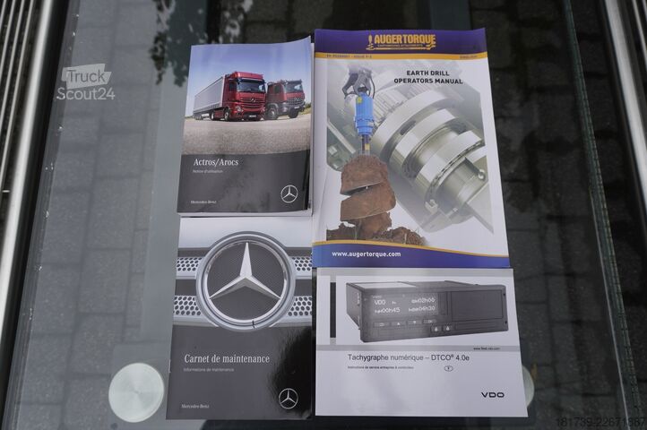 Plataforma com grua Mercedes-Benz Arocs 1833 4x2 / 50 tho. km! / HIAB