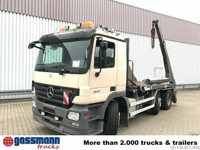 Special purpose truck HIAB Multilift SLT 180 Tele-Absetzanlage
