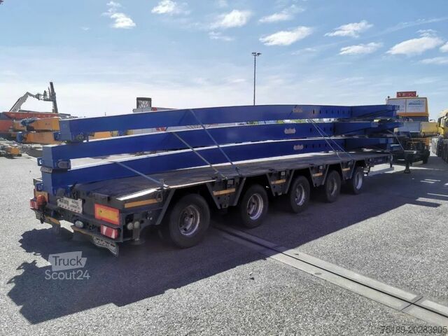 Platform römorku Nooteboom Super Wing Carriers extensions for tranport of ...