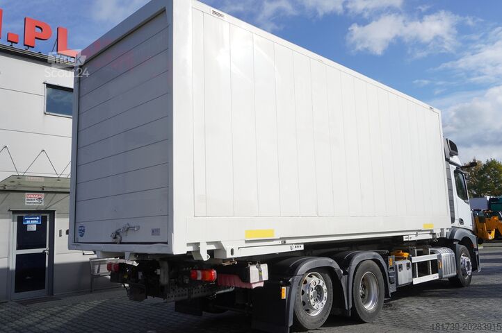 Kontejner Mercedes-Benz Actros 2545 MP5 / KRONE 18 EPAL box body