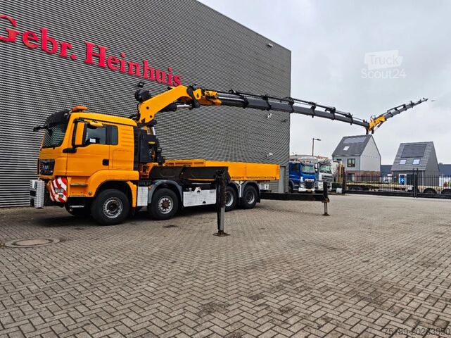 Camion-grue MAN TGS 35.480 8x6 Palfinger PK 85002