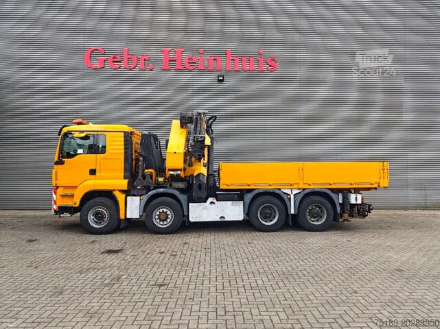 Camion-grue MAN TGS 35.480 8x6 Palfinger PK 85002