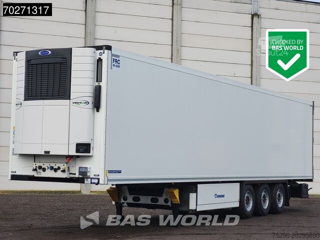 Kühl-/Tiefkühltransport Krone Carrier Vector 1550 Liftachse Palettenkasten