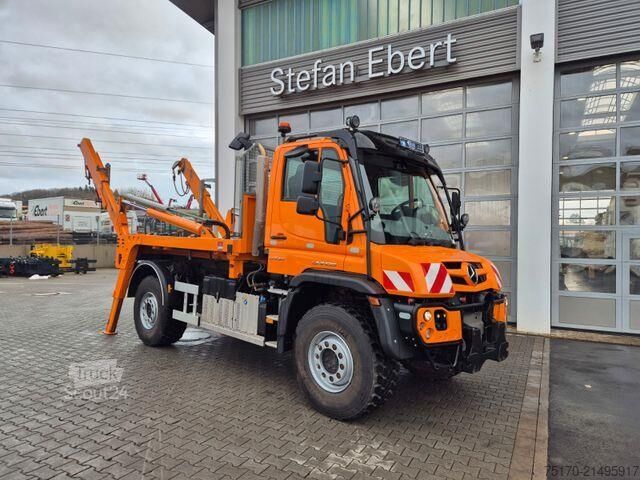 Kabelski sistem Mercedes-Benz Unimog U530 4x4 Jotha VarioPilot Zapfwelle Hydro
