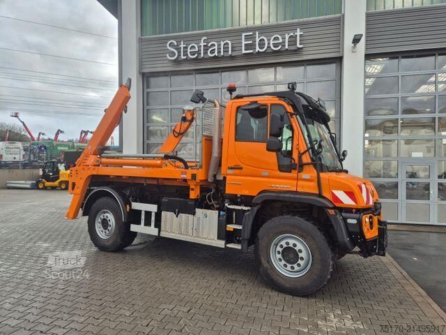 Kabelski sistem Mercedes-Benz Unimog U530 4x4 Jotha VarioPilot Zapfwelle Hydro