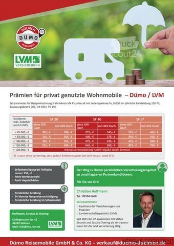 Autorulotă PÖSSL SUMMIT 600 PLUS*Abverkauf*Sofort*