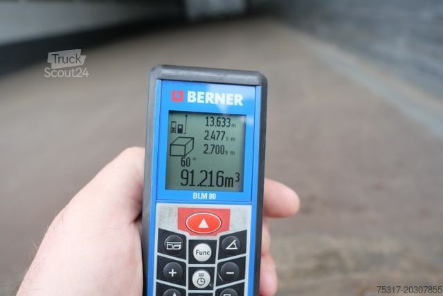 Kutu dorse SCHMITZ CARGOBULL SKO 24/DOPPELSTOCK /  ZURRLEISTE / LASI 12642 XL