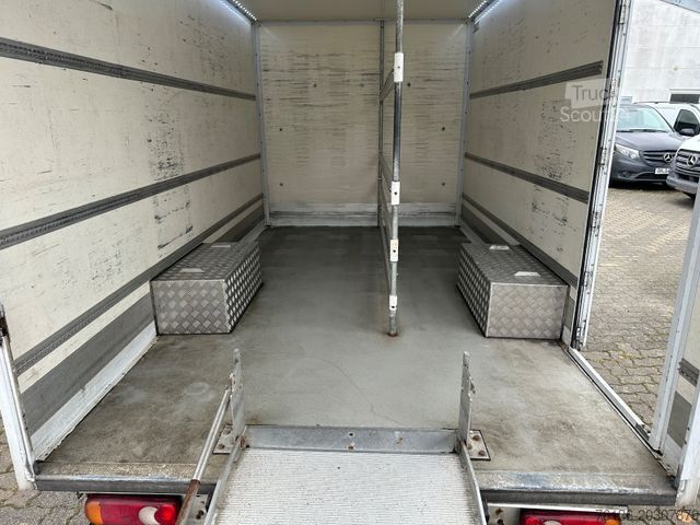 Fourgon tôlé CITROEN Jumper Koffer Klima Tiefrahmen