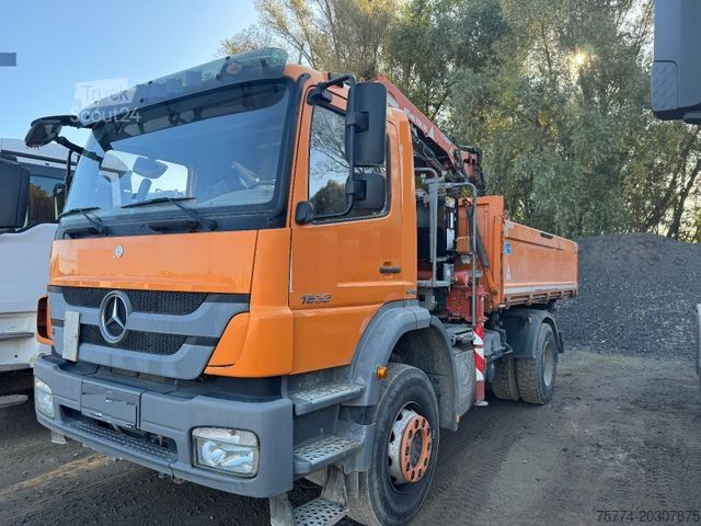 Kipper LKW MERCEDES-BENZ 1833 K/ Kran ATLAS/ 105000 KM