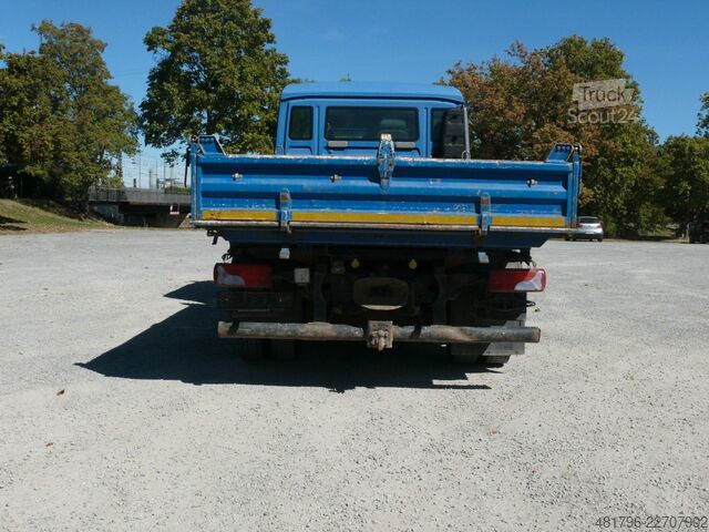 Tre-vejs tippevogn MAN TGL8.220 Meiller Kipper 3Seitenkipper Klima 2AHK
