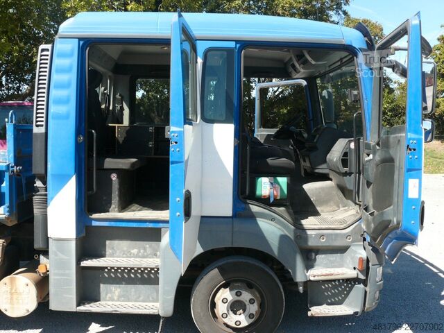 Tre-vejs tippevogn MAN TGL8.220 Meiller Kipper 3Seitenkipper Klima 2AHK