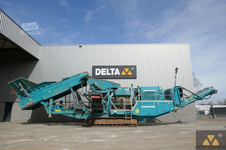Smalcināšanas iekārta Powerscreen 1150 Maxtrak