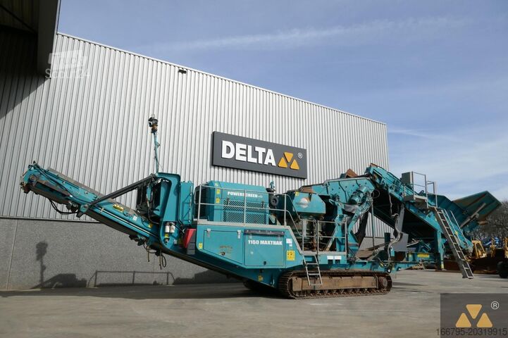 Knusningsanlæg Powerscreen 1150 Maxtrak