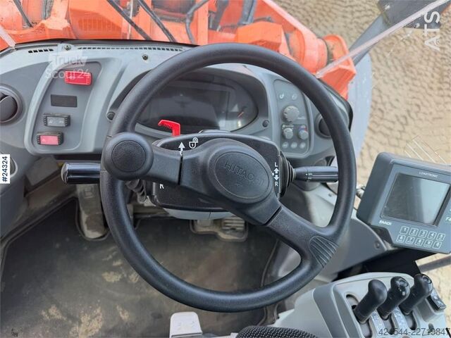 Iekrāvējs Hitachi ZW310-6 wheel loader w/ lever control, weight and