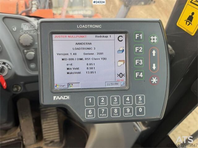 Iekrāvējs Hitachi ZW310-6 wheel loader w/ lever control, weight and