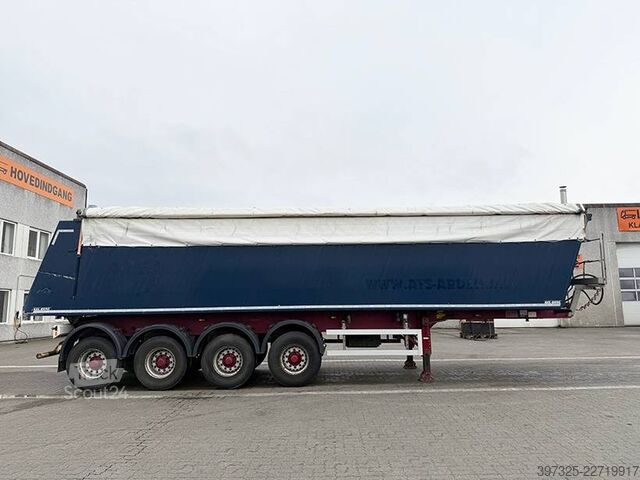 Wywrotka Kel-Berg 4 axle Tipper / Alukastenmulde Kipper 46m3