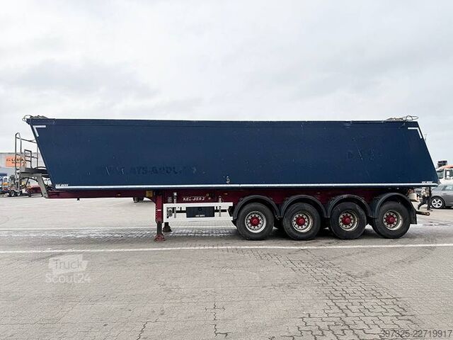 Wywrotka Kel-Berg 4 axle Tipper / Alukastenmulde Kipper 46m3